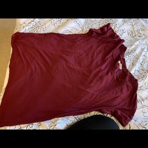 Maroon color top
